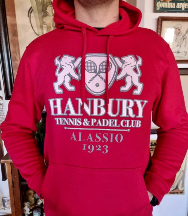 Felpa Hanbury rosso